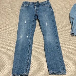 Levi’s denim gently worn
